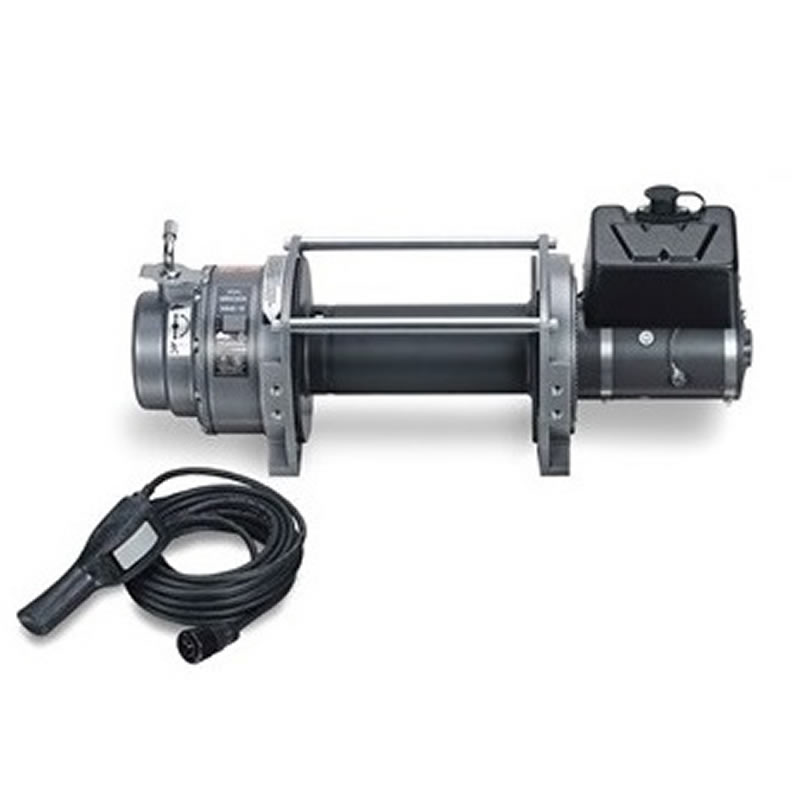 INDUSTRIAL 18000LB 8100KG 24V WINCH